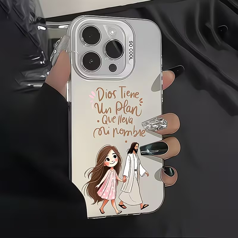 Cute Girl Walking With God Mat - Phone Cases For Girls reseña y precio
