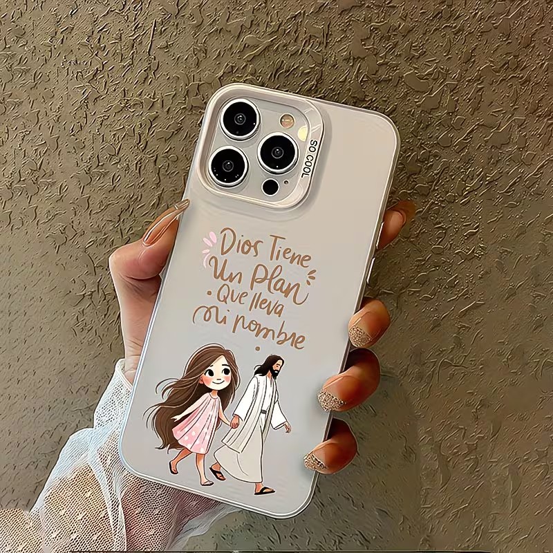 Cute Girl Walking With God Mat - Phone Cases For Girls reseña y precio