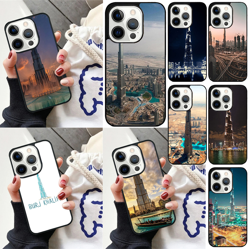 Burj Khalifa Tower building Du - Phone Cases Dubai reseña y precio