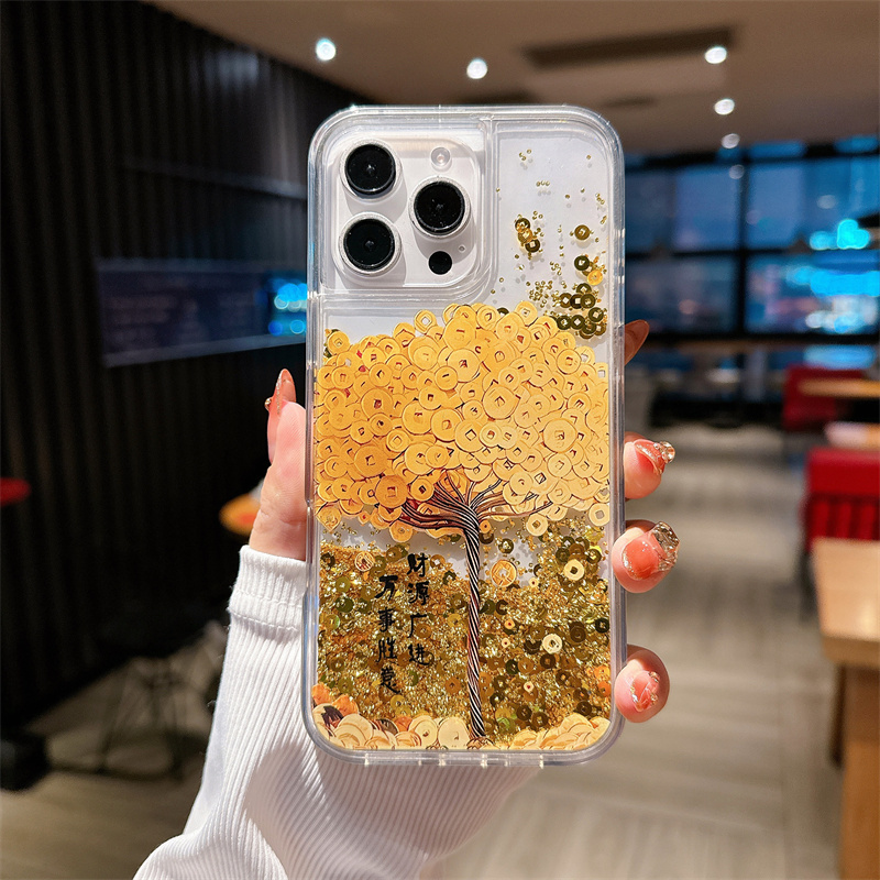 Gold Icons Quicksand Cover 16  - Phone Cases Ysl reseña y precio