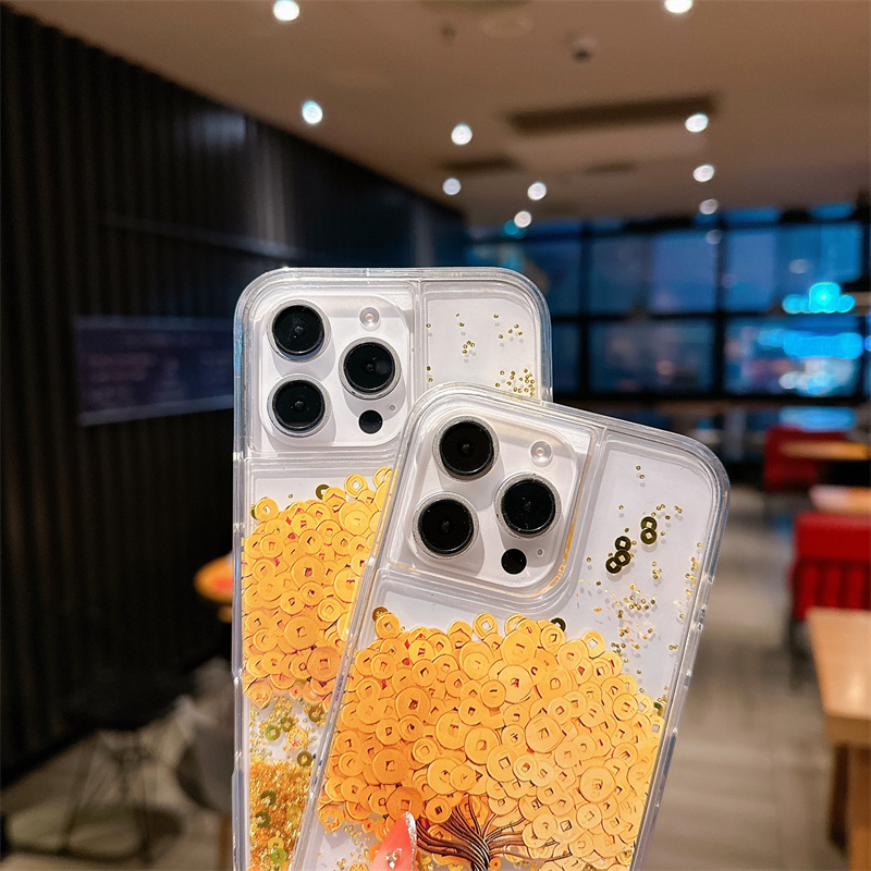 Gold Icons Quicksand Cover 16  - Phone Cases Ysl reseña y precio