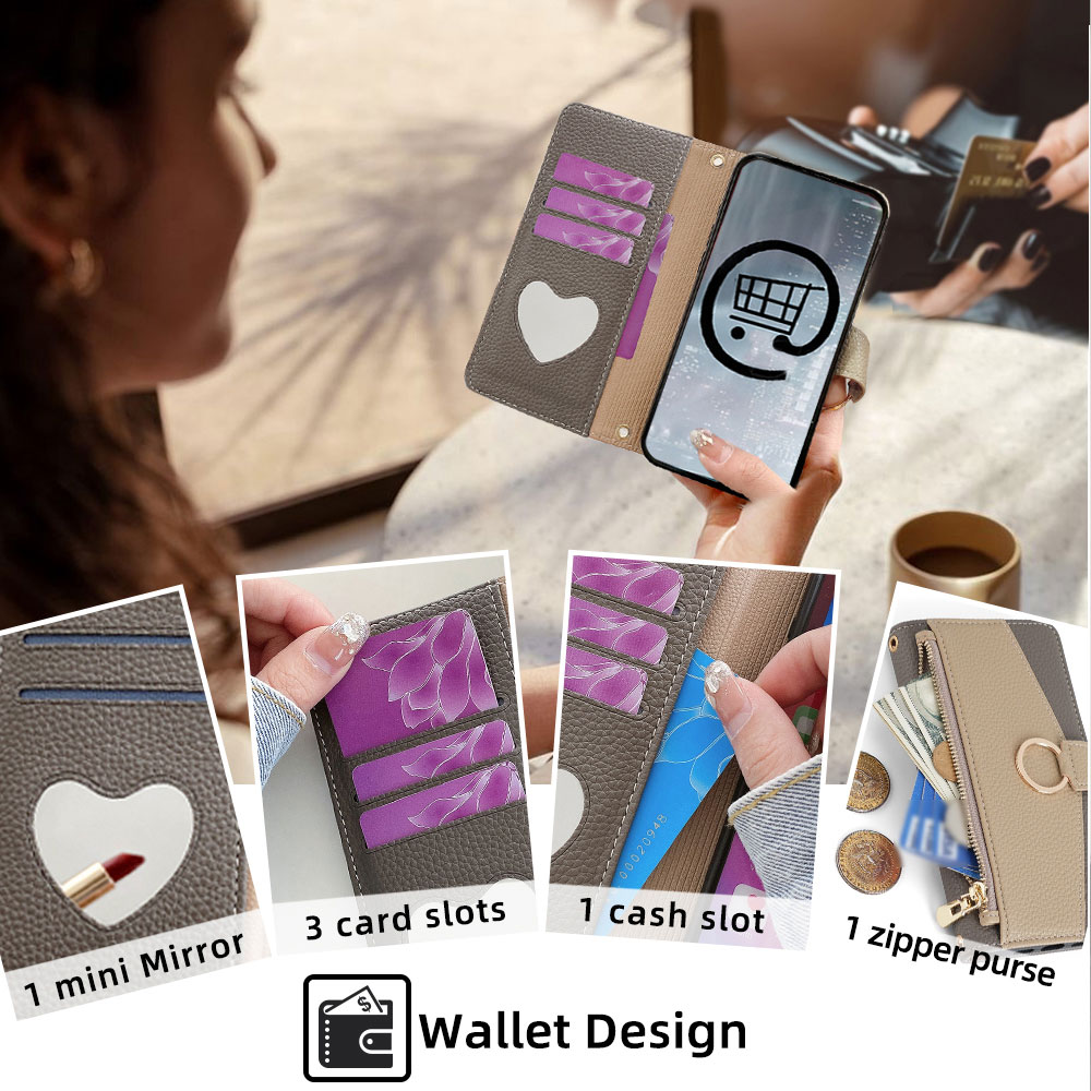 Business Crossbody Phone Case  - Flip Leather Case reseña y precio