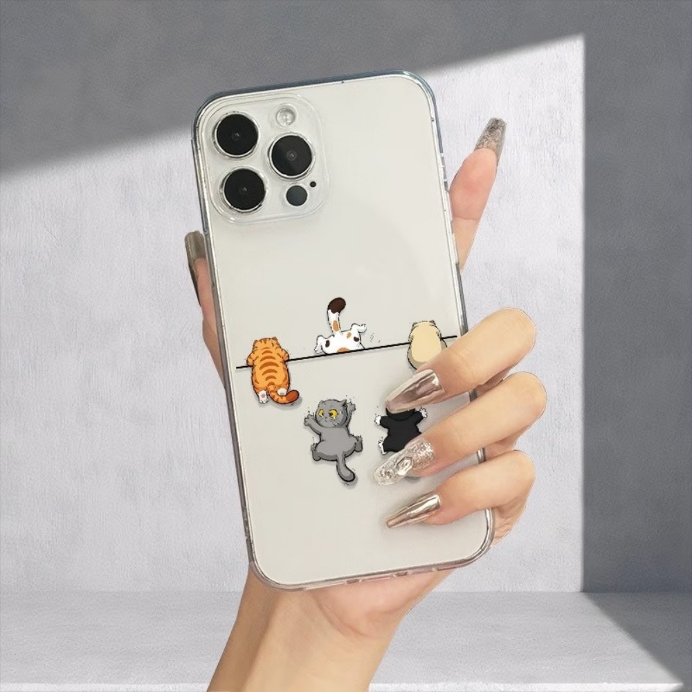 Five Cute Cat Pattern Phone Ca - Phone Cases Cute reseña y precio