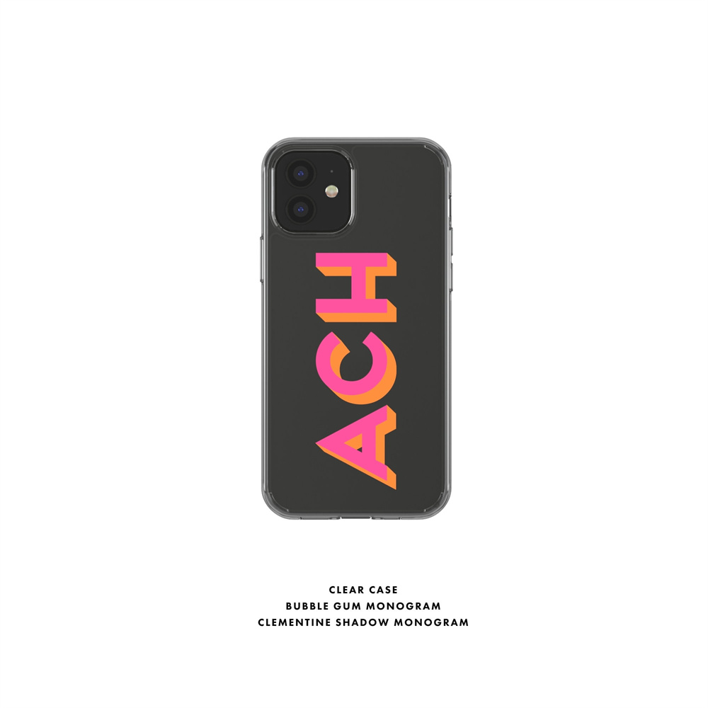 Monogram Initial Letters Soft  - Monogram Custom Case reseña y precio