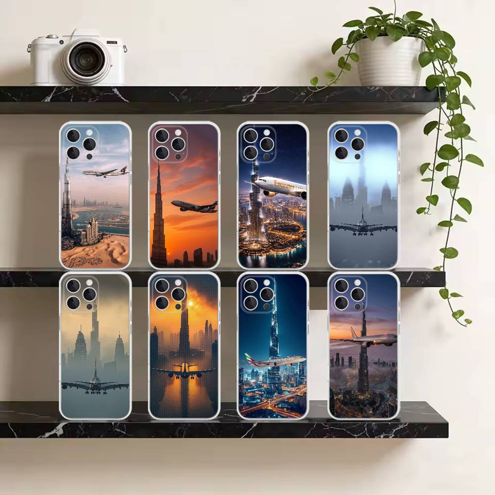 Dubai Burj Khalifa Airplane Ph - Phone Cases Dubai reseña y precio