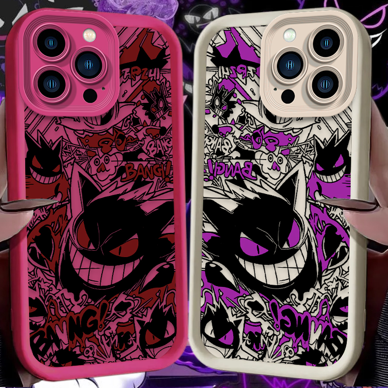 P-Pokemon Gengar Graffiti Phon - Phone Cases Jujutsu Kaisen reseña y precio