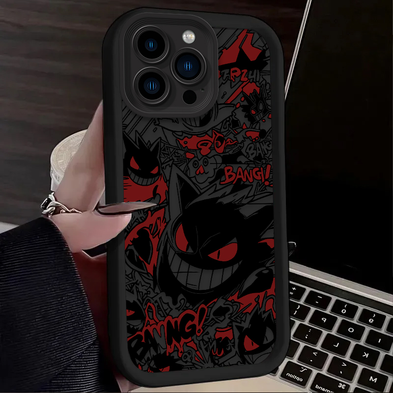 P-Pokemon Gengar Graffiti Phon - Phone Cases Jujutsu Kaisen reseña y precio