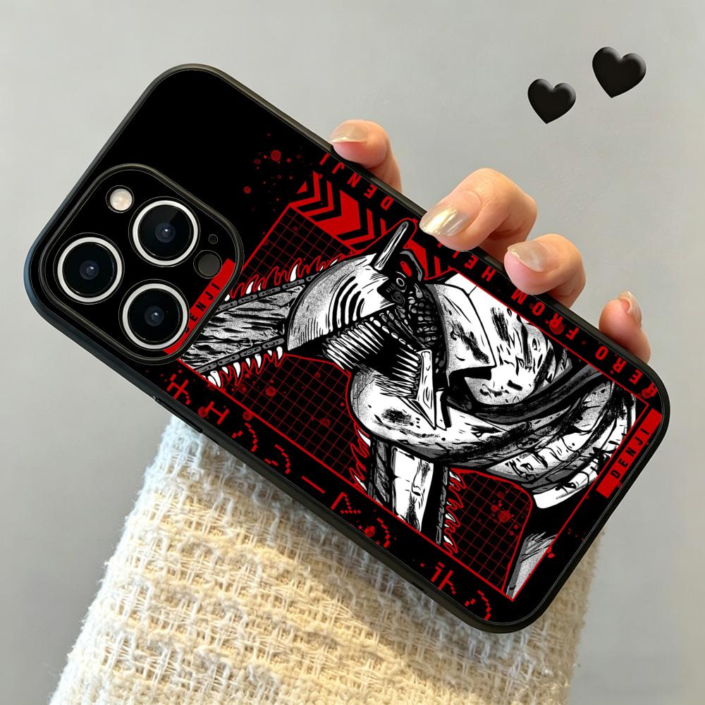 Hot Anime Chainsaw Man Wallpap - Phone Cases Men reseña y precio