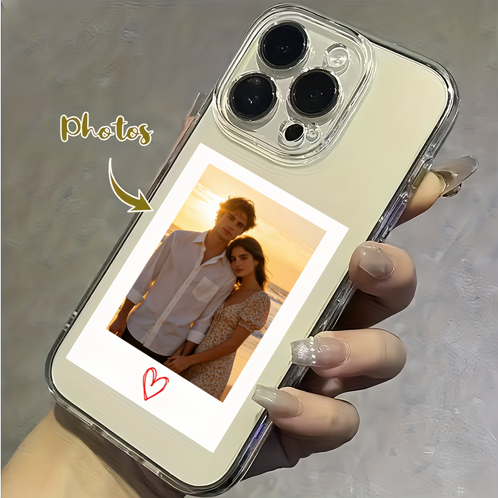 Custom DIY Transparent soft sh - Phone Cases Diy reseña y precio
