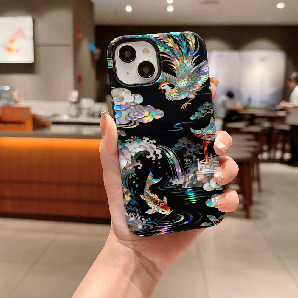 Stylish Tiger Dragon Marble Te - Phone Cases For Iphone 16 reseña y precio