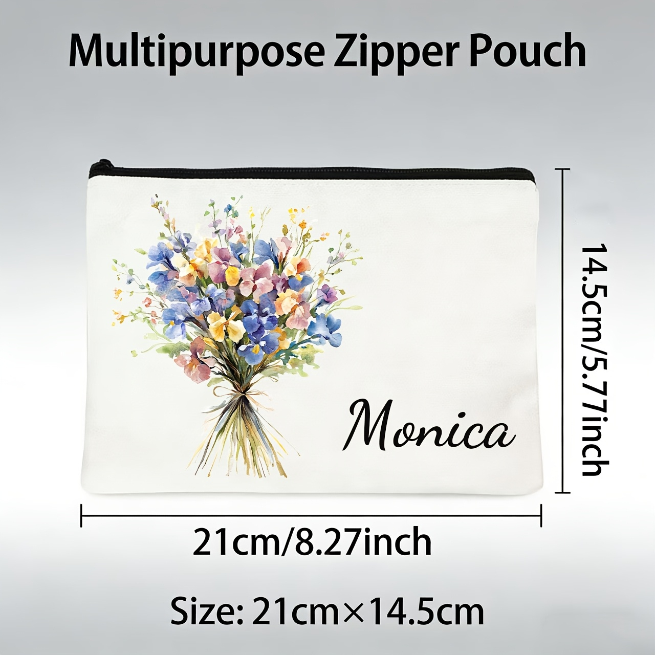 Personalized Wildflower Bouque - Monogram Custom Case reseña y precio