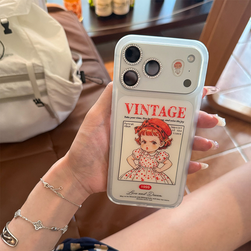 Cute Akimbo Pouting Girl Frost - Phone Cases For Girls reseña y precio