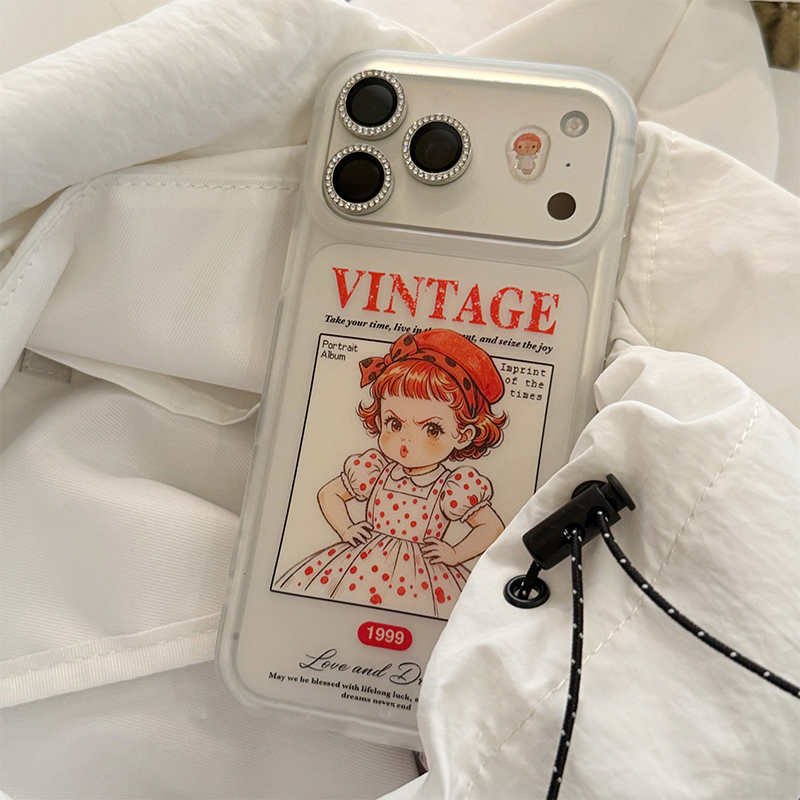 Cute Akimbo Pouting Girl Frost - Phone Cases For Girls reseña y precio