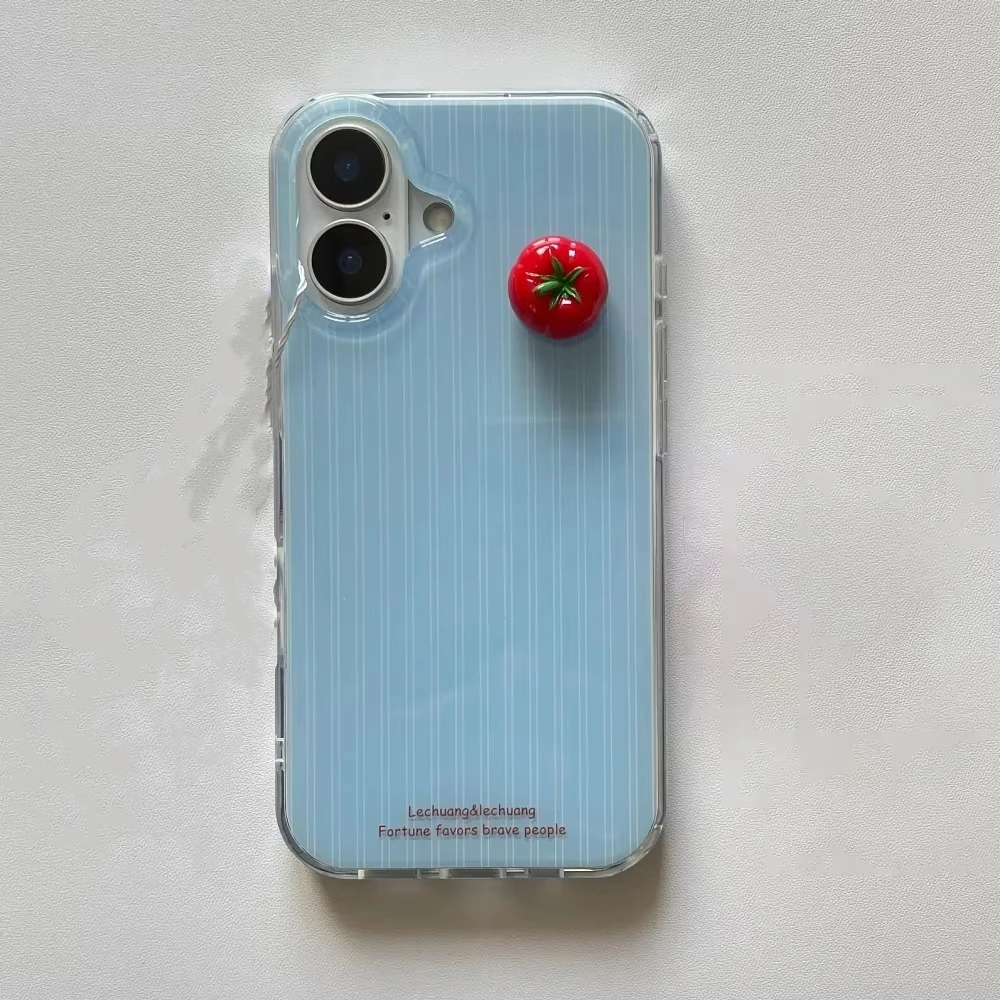 Cute Blue Stripe Funny Stereos - Phone Cases Blue reseña y precio