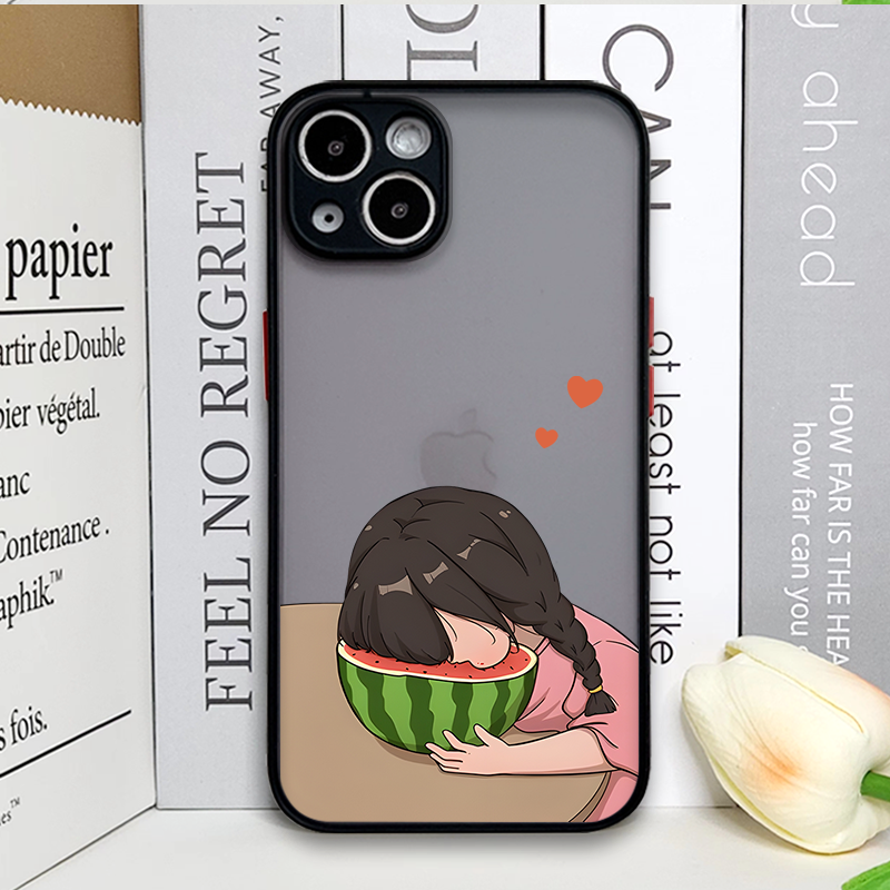 Creative Cartoon Boy Girl Pair - Phone Cases For Girls reseña y precio