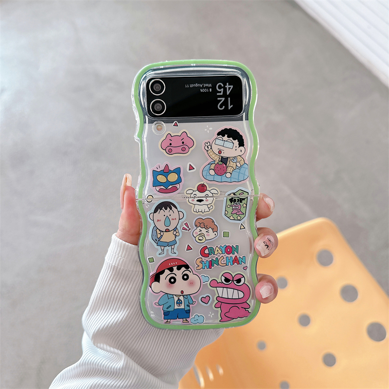 Cute Cartoon Japan Anime Crayo - Phone Cases Z Flip 7 reseña y precio