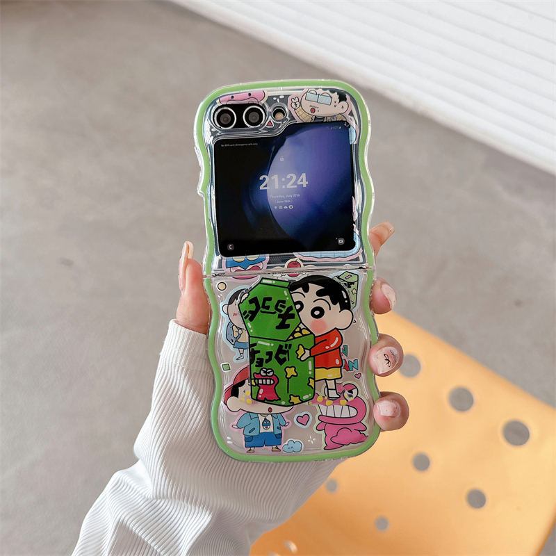 Cute Cartoon Japan Anime Crayo - Phone Cases Z Flip 7 reseña y precio