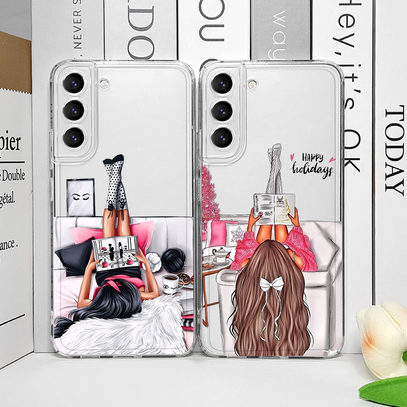 Fashion City Girl Transparent  - Phone Cases For Girls reseña y precio