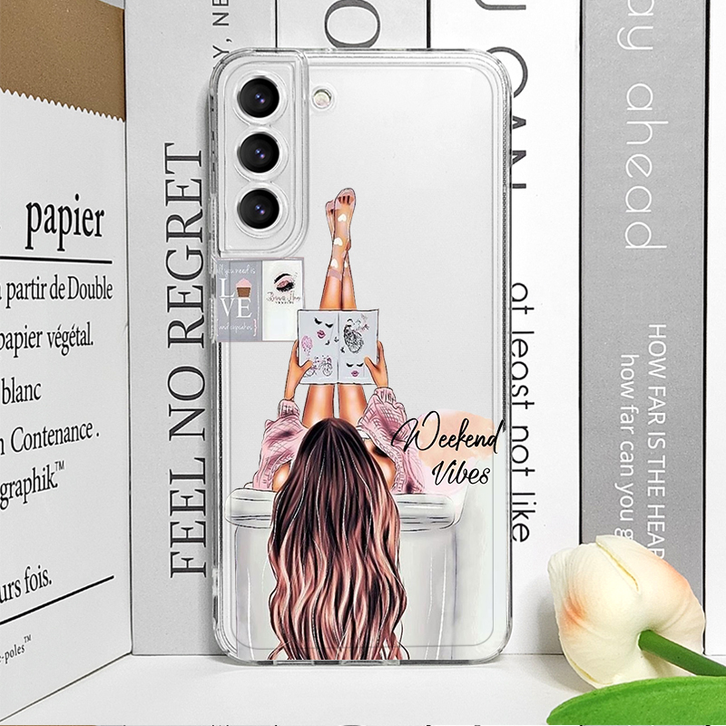 Fashion City Girl Transparent  - Phone Cases For Girls reseña y precio
