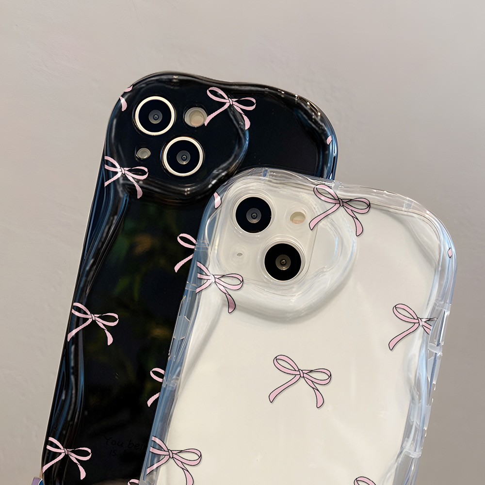 Bow Wavy Edge Phone Case For S - Phone Cases Dior reseña y precio
