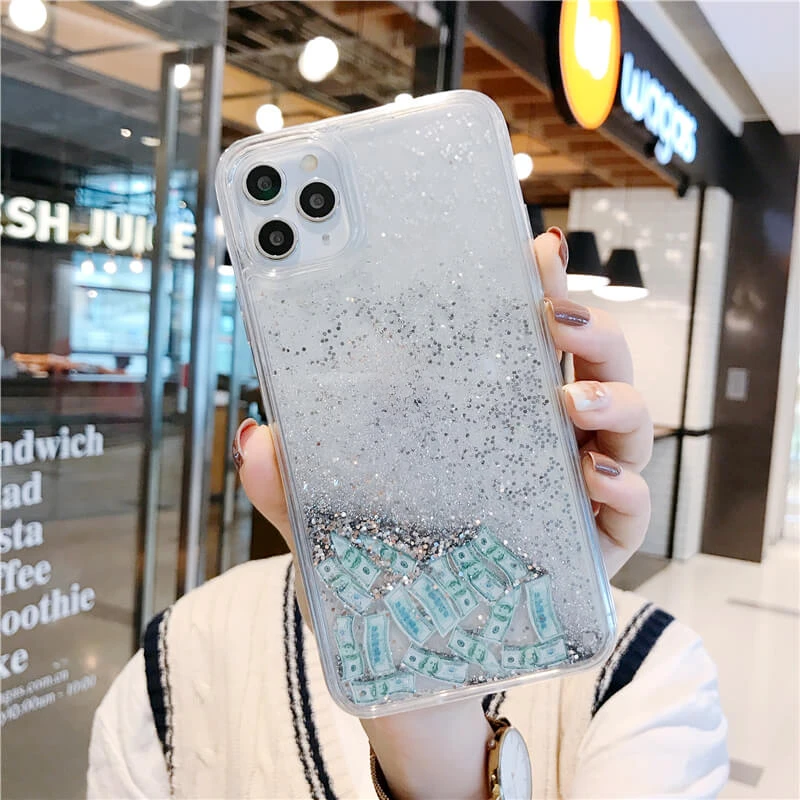 Dollar Quicksand Cover for iPh - Phone Cases Ysl reseña y precio