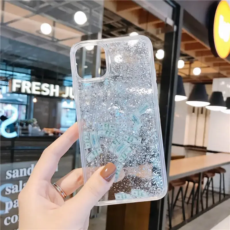 Dollar Quicksand Cover for iPh - Phone Cases Ysl reseña y precio