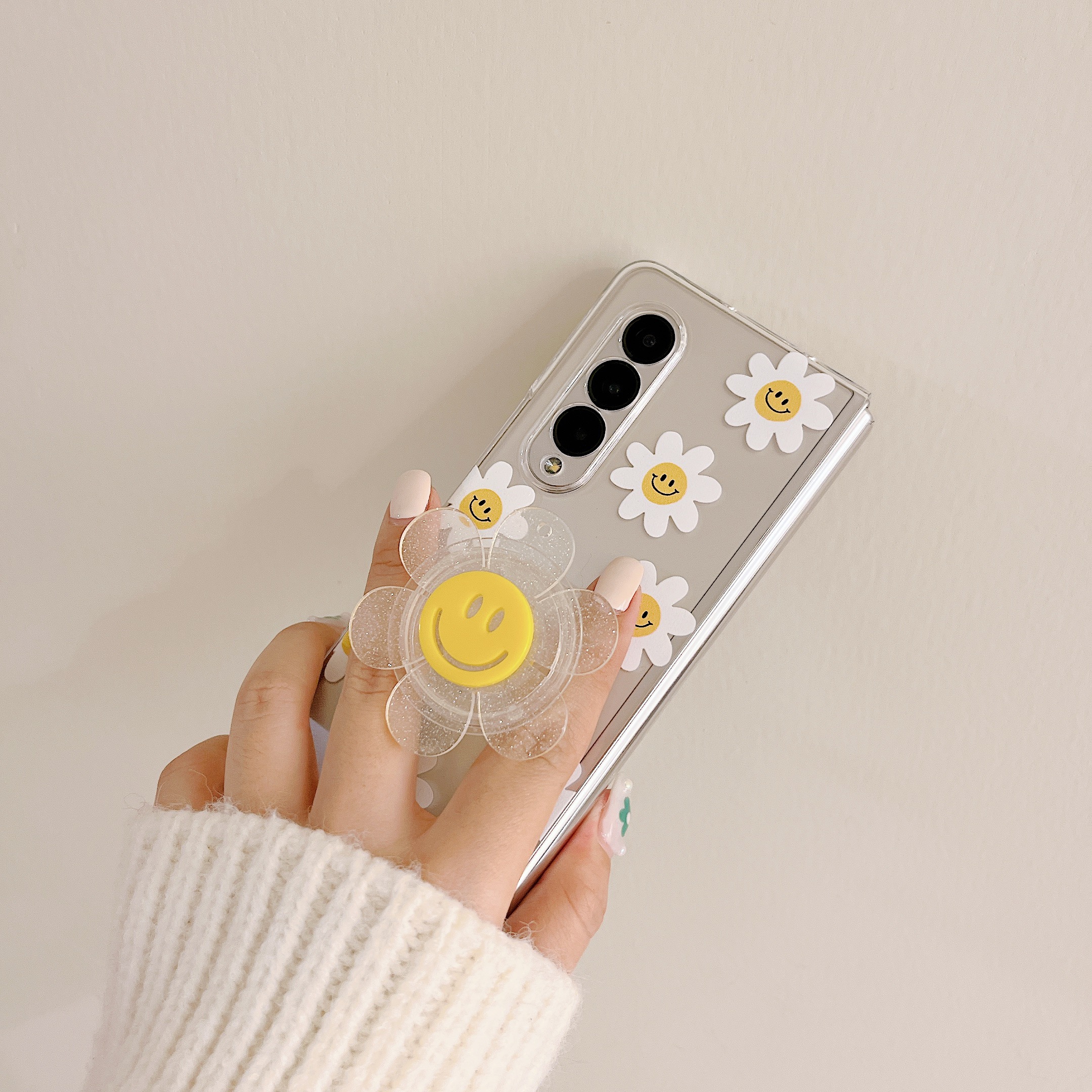 Cute Smile Sunflower HolderPho - Phone Cases Ysl reseña y precio