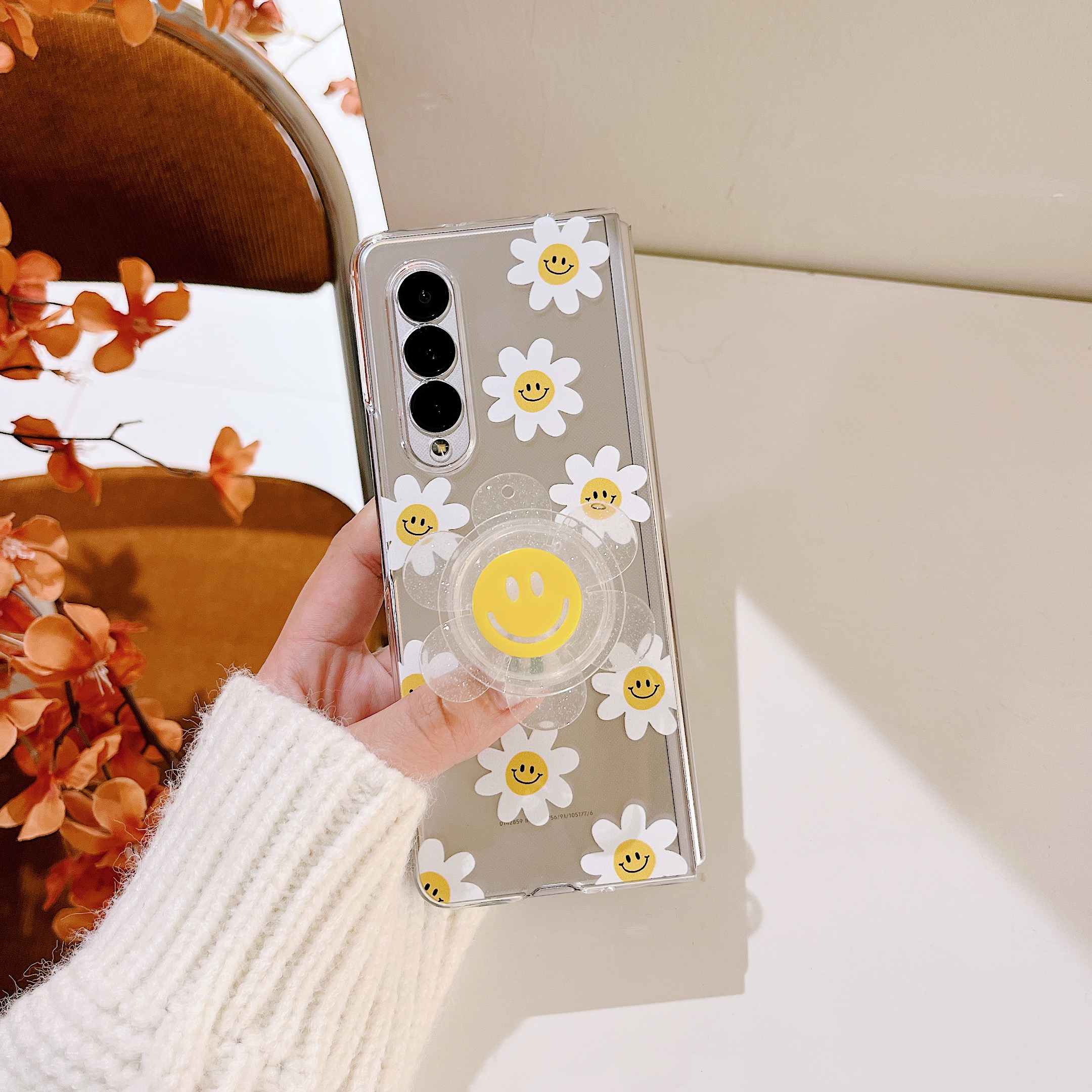 Cute Smile Sunflower HolderPho - Phone Cases Ysl reseña y precio