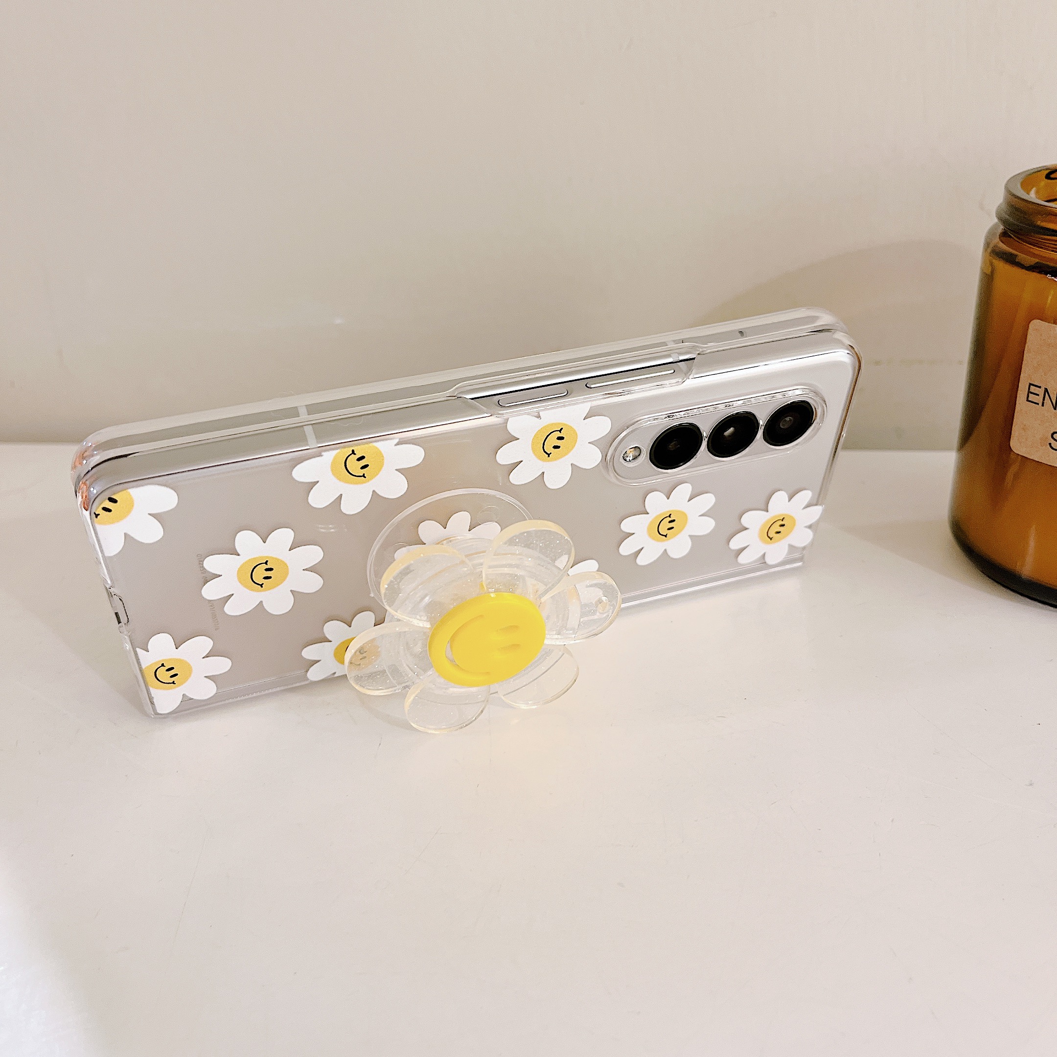 Cute Smile Sunflower HolderPho - Phone Cases Ysl reseña y precio