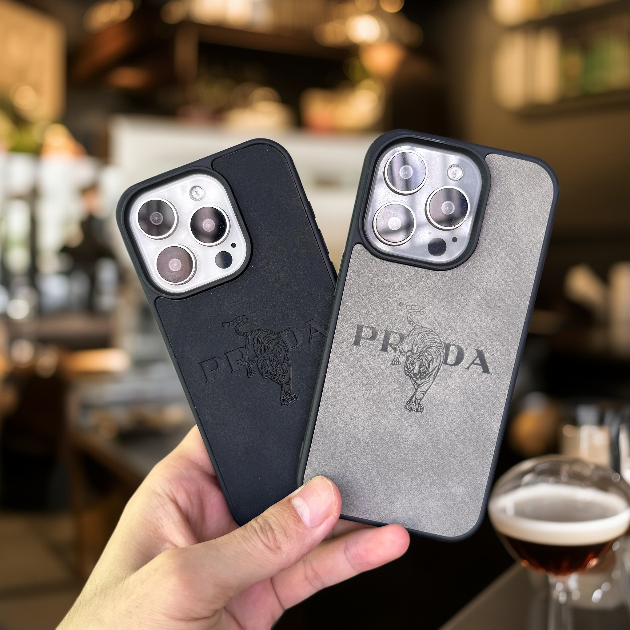 Frosted leather phone case for - Phone Cases Dior reseña y precio
