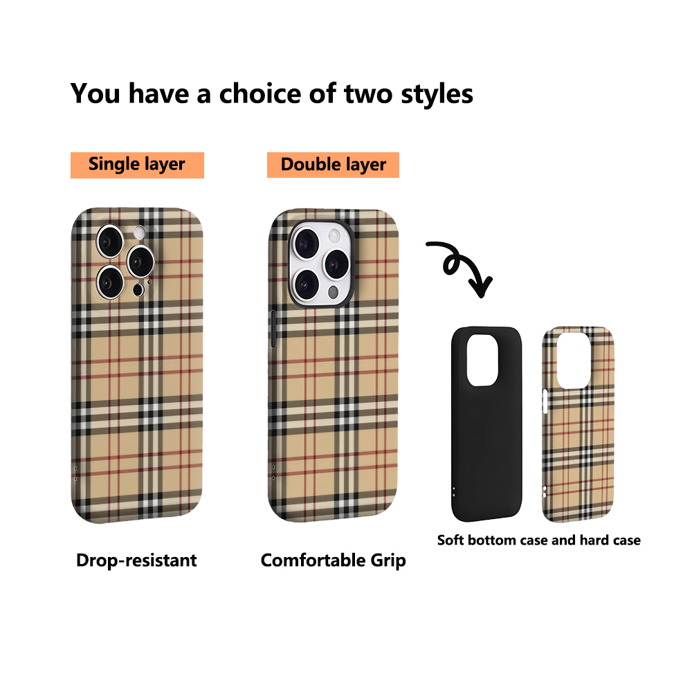 Brown Cloth Pattern IPhone17 M - Phone Cases Dior reseña y precio
