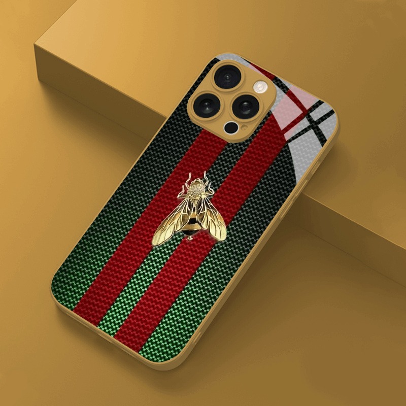 Red Green Striped Golden Bee G - Phone Cases Dior reseña y precio