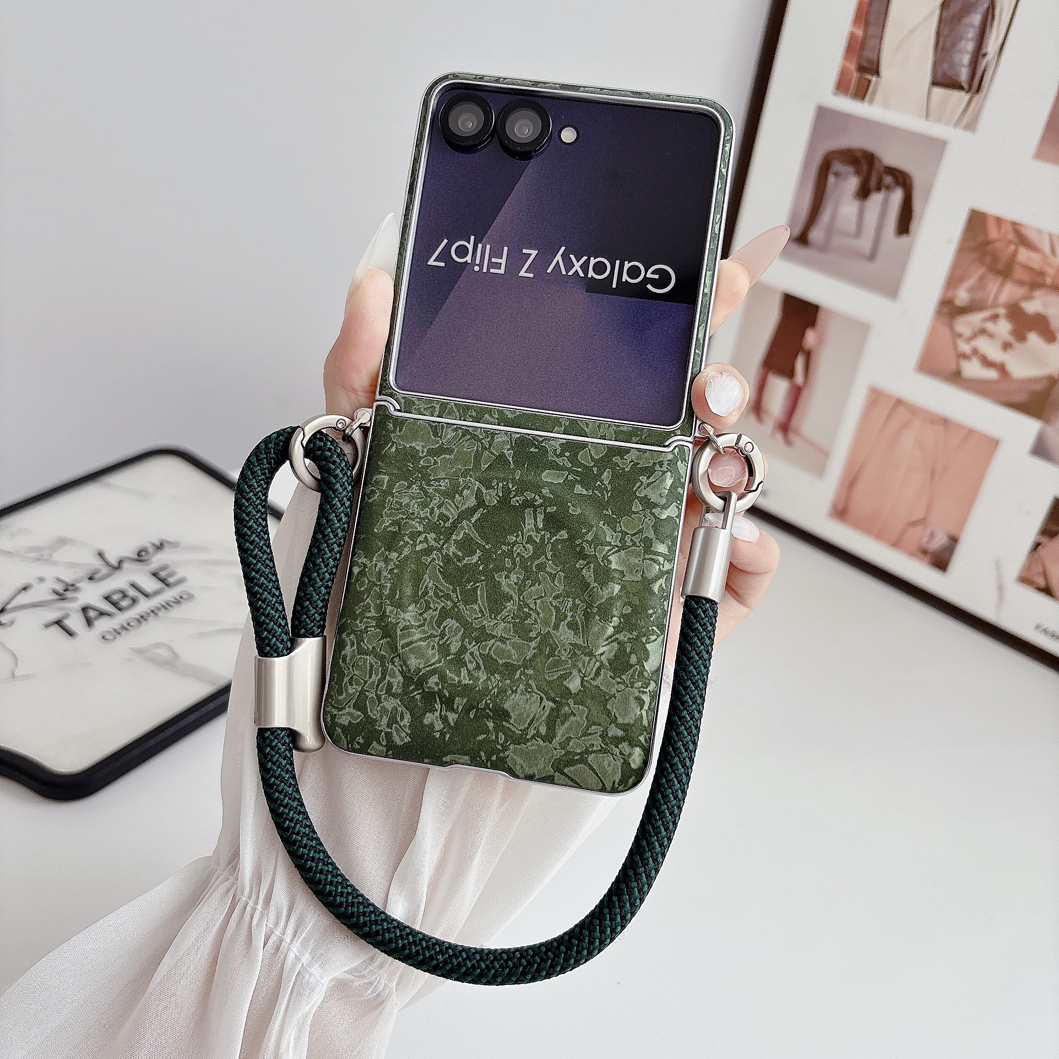 Wrist Strap for Magsafe Hinge  - Flip Leather Case reseña y precio