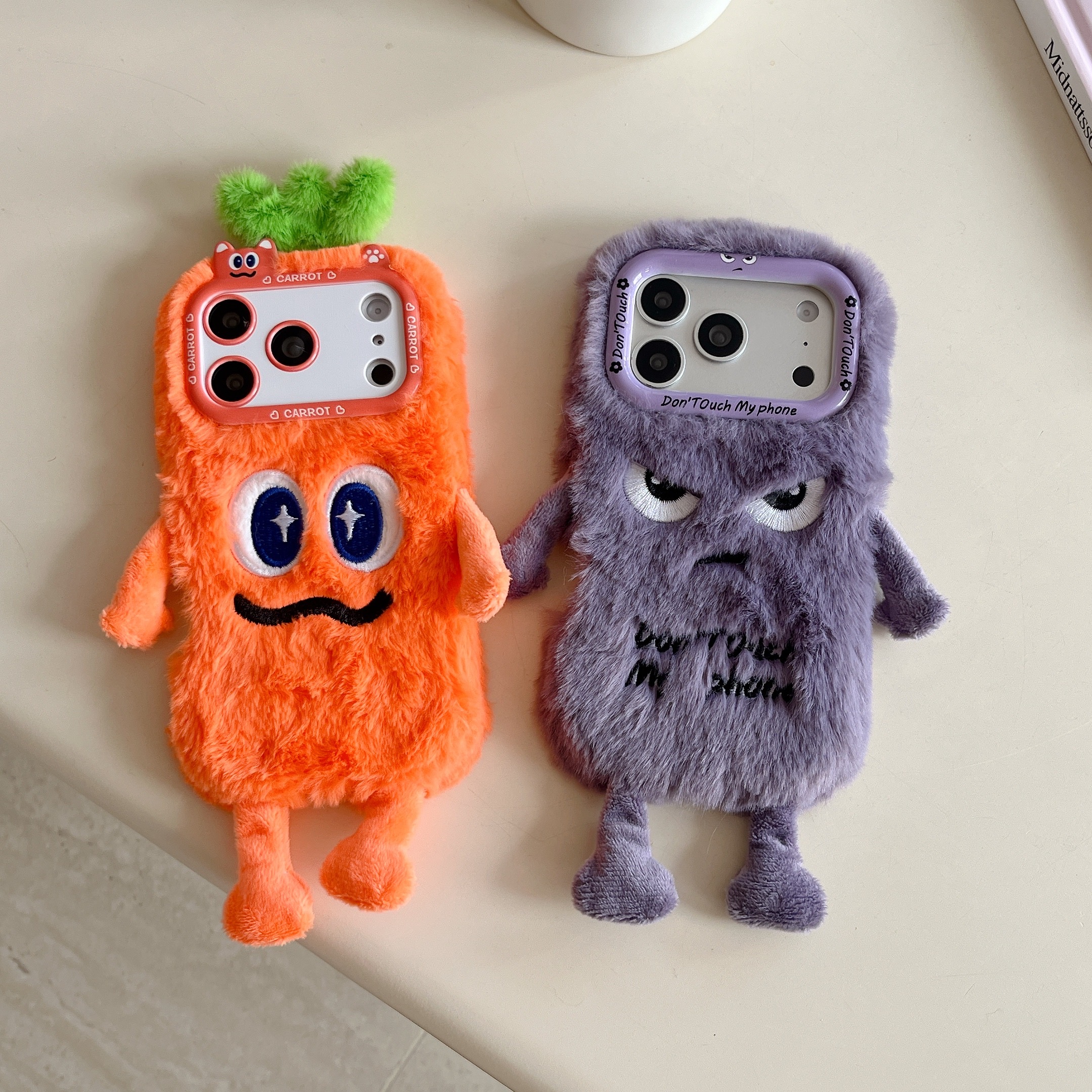Cute Plush Phone Case with Qui - Phone Cases Cute reseña y precio