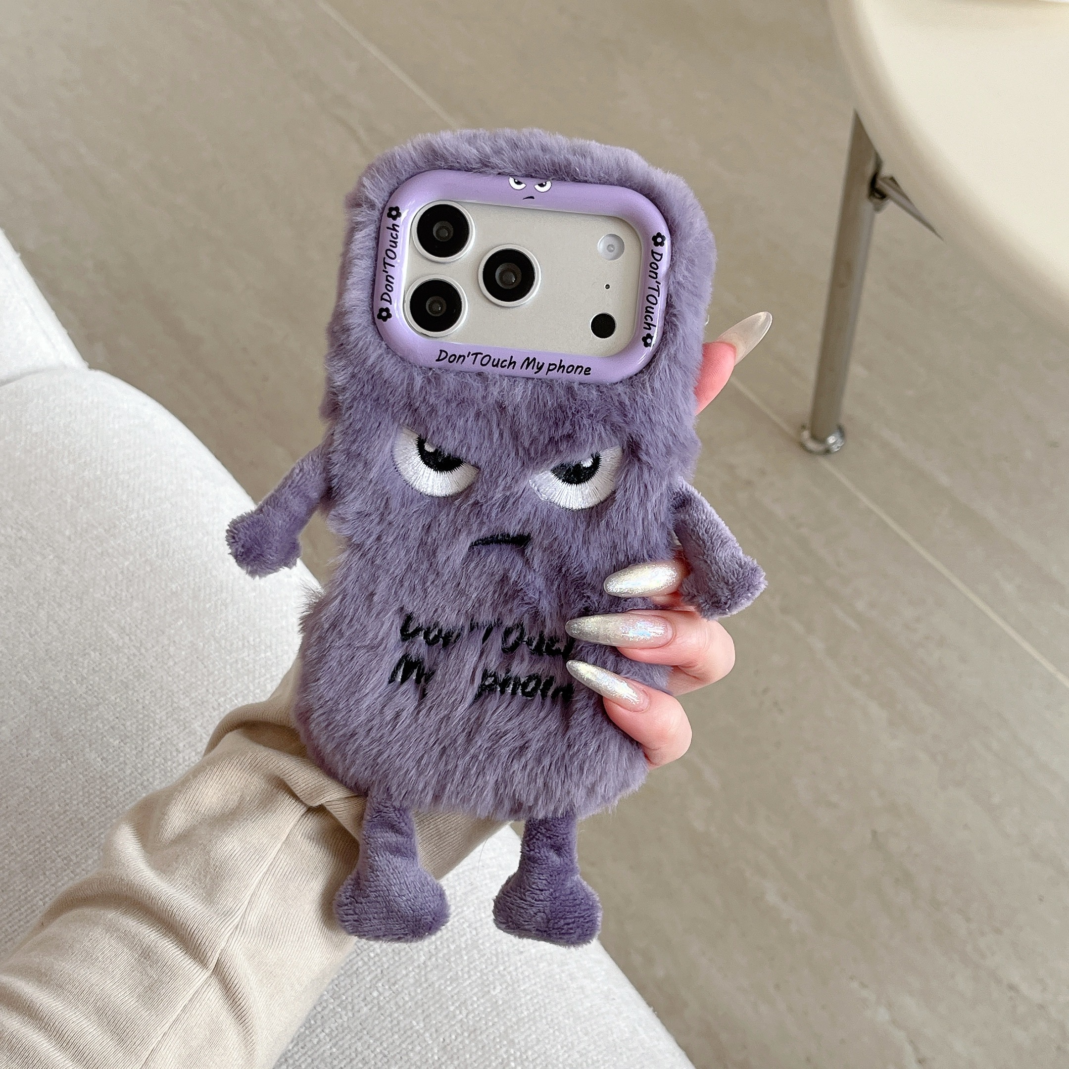 Cute Plush Phone Case with Qui - Phone Cases Cute reseña y precio