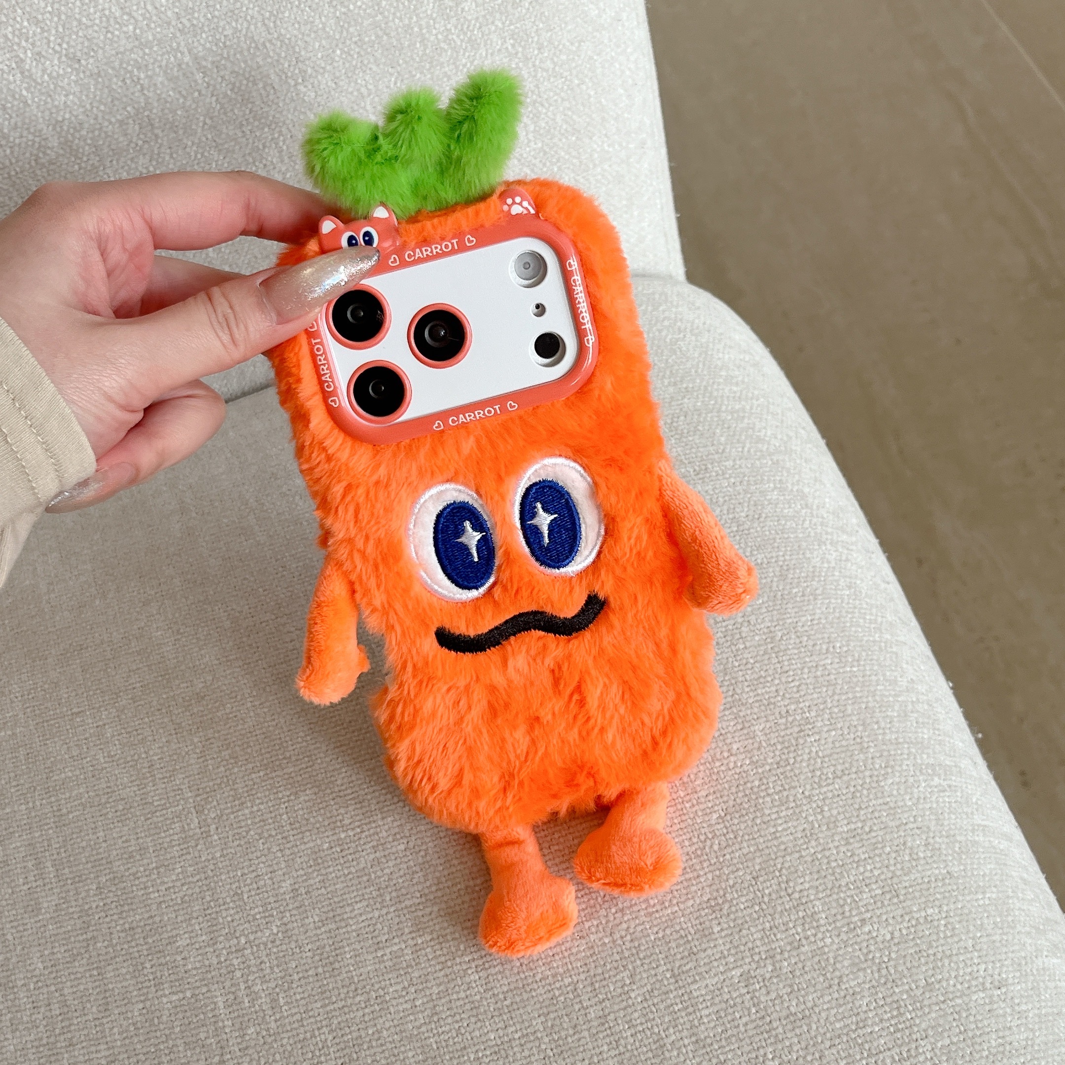 Cute Plush Phone Case with Qui - Phone Cases Cute reseña y precio