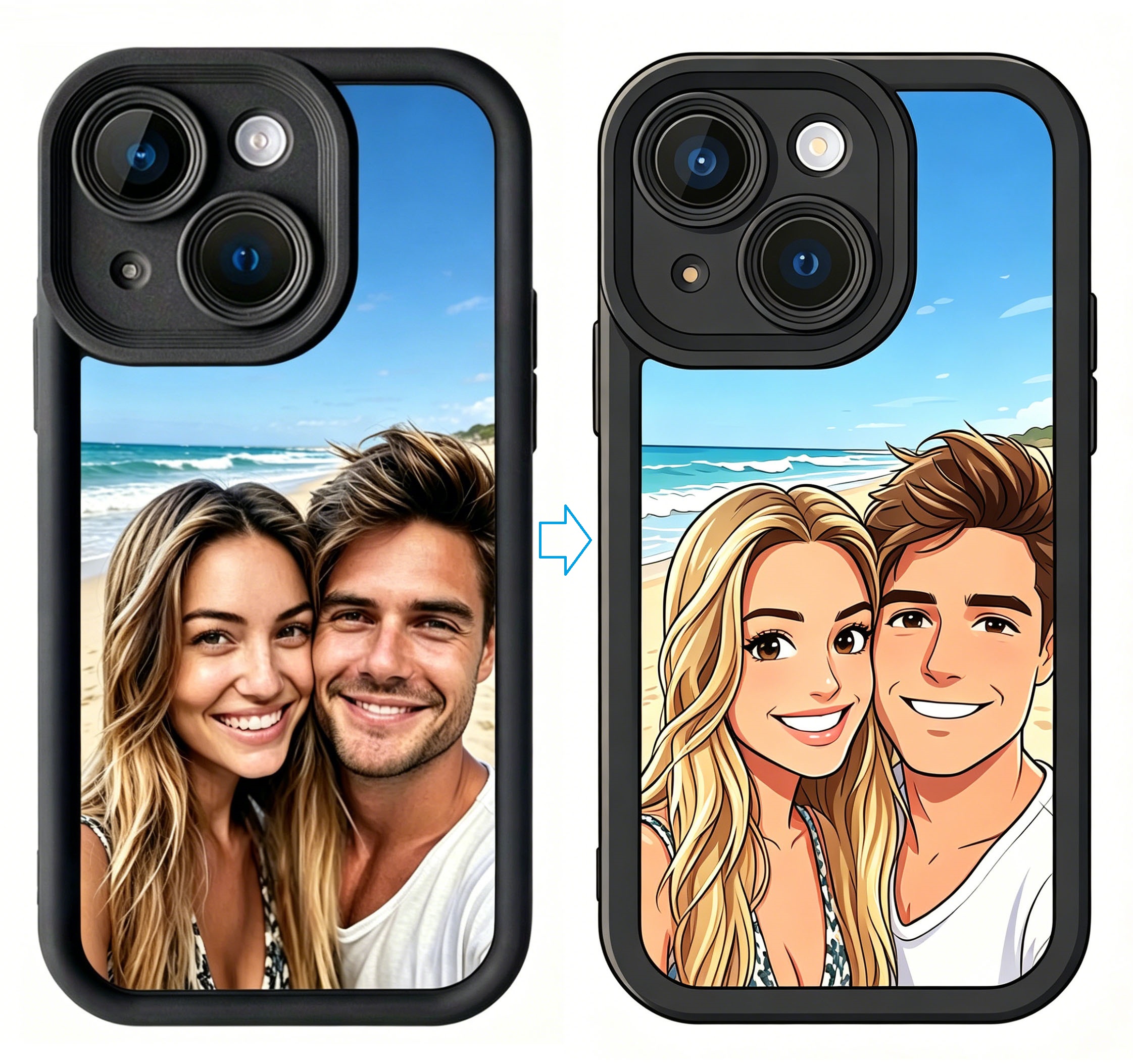 For iPhone 17 16 15 14 13 12 1 - Phone Cases Diy reseña y precio