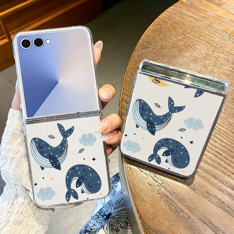 Whale Pattern Phone Case For S - Phone Cases Z Flip 7 reseña y precio