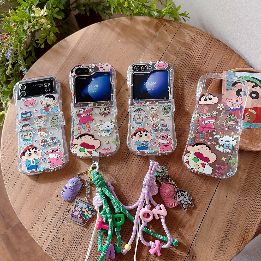 Cute Japan Anime Crayon Shin-c - Phone Cases Z Flip 7 reseña y precio