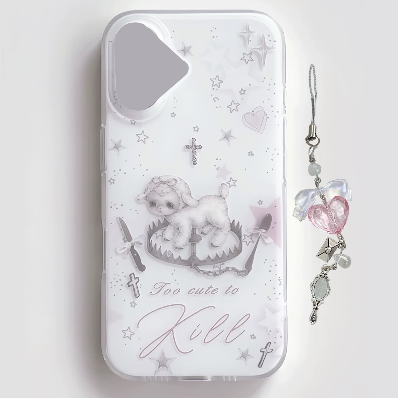Y2k Korean INS Creative Cute P - Phone Cases For Girls reseña y precio