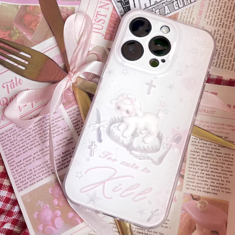 Y2k Korean INS Creative Cute P - Phone Cases For Girls reseña y precio