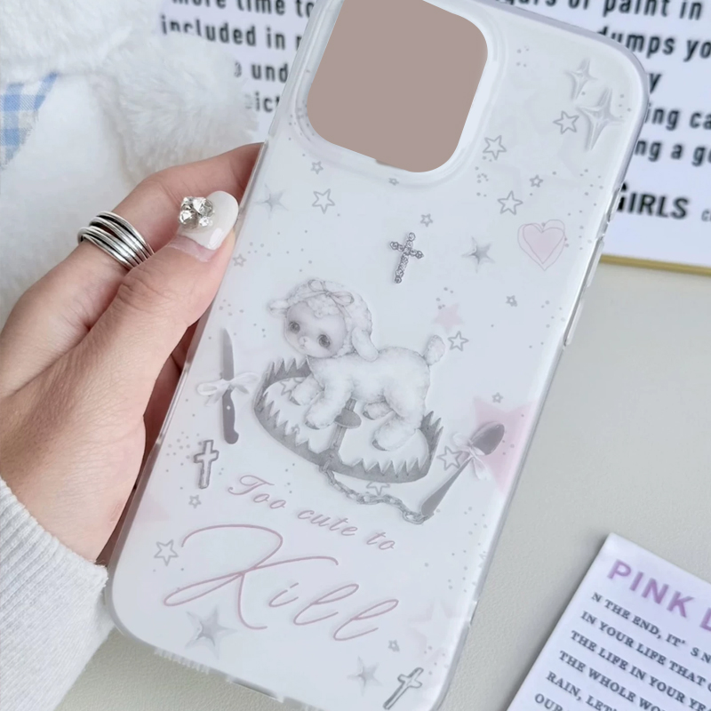 Y2k Korean INS Creative Cute P - Phone Cases For Girls reseña y precio