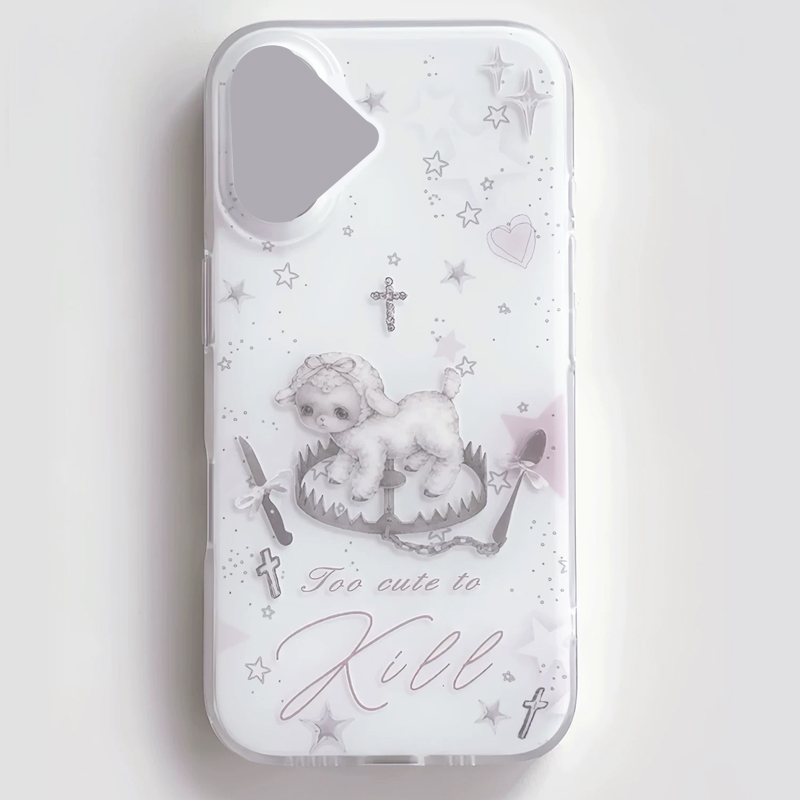 Y2k Korean INS Creative Cute P - Phone Cases For Girls reseña y precio