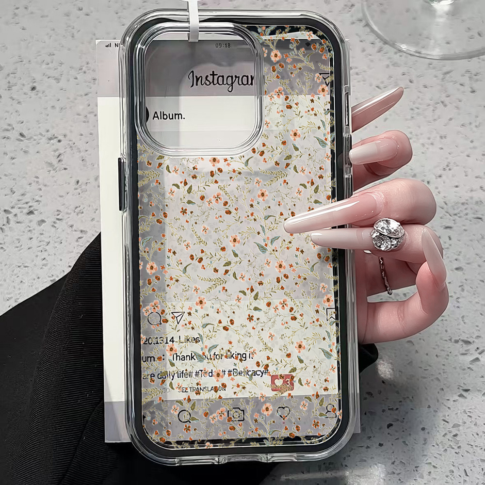 Wildflowers Clear Phone Case F - Phone Cases For Iphone 16 reseña y precio