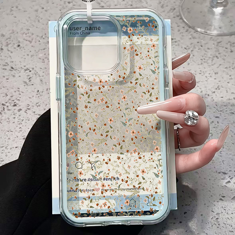 Wildflowers Clear Phone Case F - Phone Cases For Iphone 16 reseña y precio