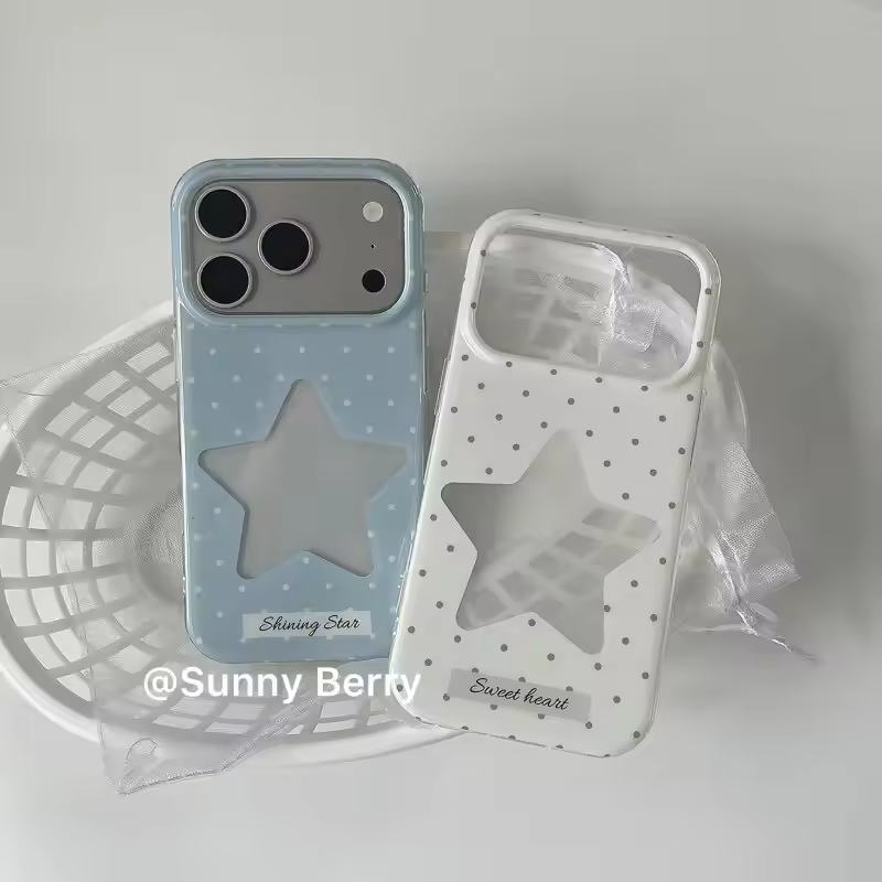 Minimalist Fresh Blue and Whit - Phone Cases Blue reseña y precio