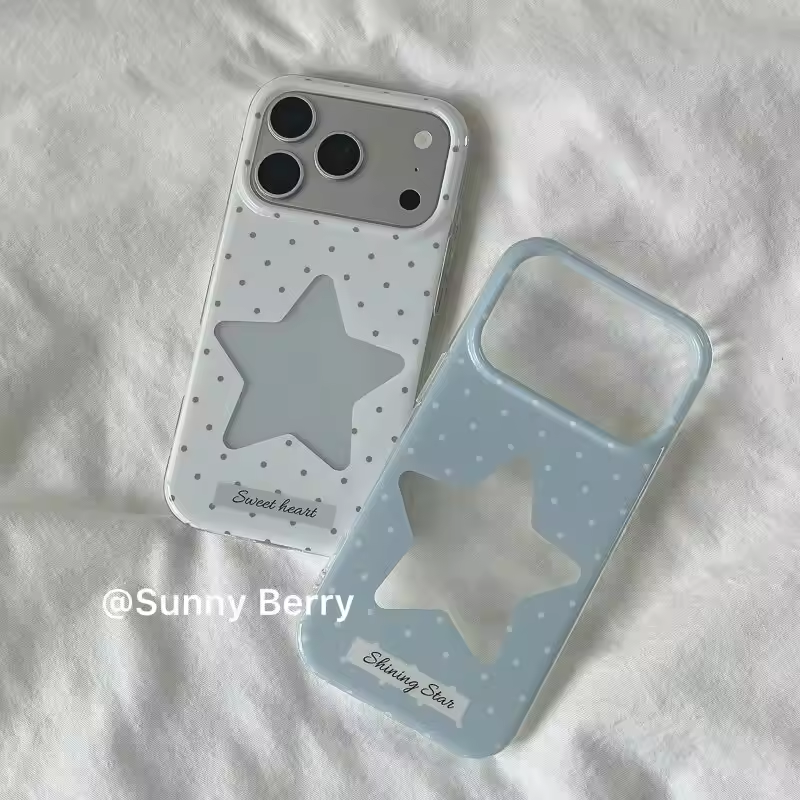 Minimalist Fresh Blue and Whit - Phone Cases Blue reseña y precio