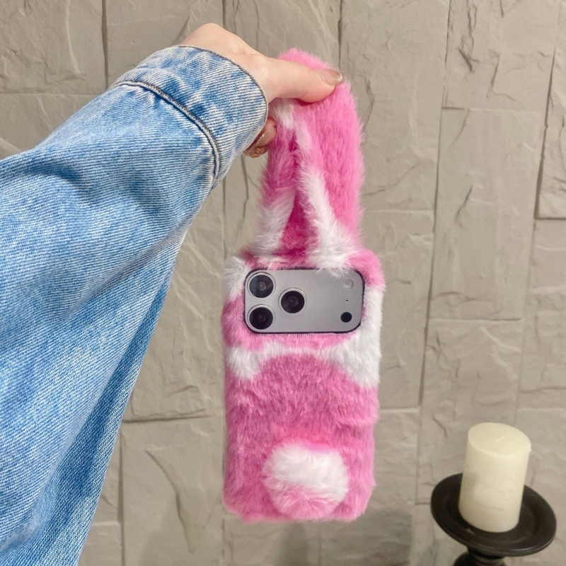 Cute Rabbit Design Fluffy Phon - Phone Cases Cute reseña y precio