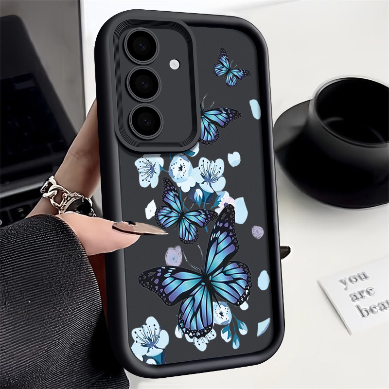 Blue Butterfly TPU Case For Sa - Phone Cases Blue reseña y precio