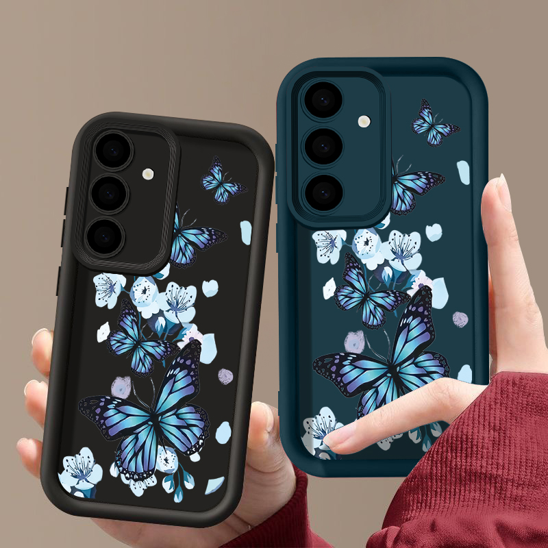 Blue Butterfly TPU Case For Sa - Phone Cases Blue reseña y precio